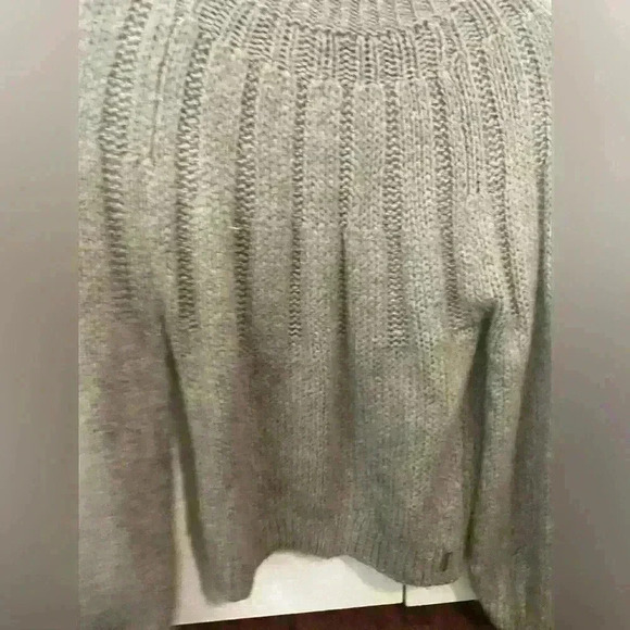 Abercrombie and fitch grey sweater women’s mock neck - Picture 2 of 9